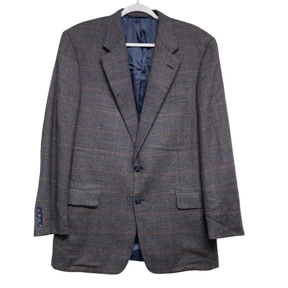 Hickey Freeman Mens Size 42L 2 Button Sports Coat Blazer - Picture 1 of 6